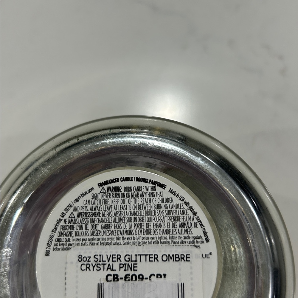 Capri Blue Crystal Pine 8 oz candle - Picture 5 of 5